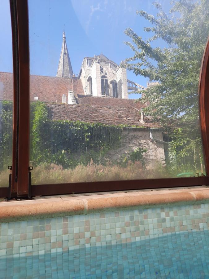 Saint-Eusebe Mansion - Hotel Particulier St-Eusebe Auxerre Bagian luar foto