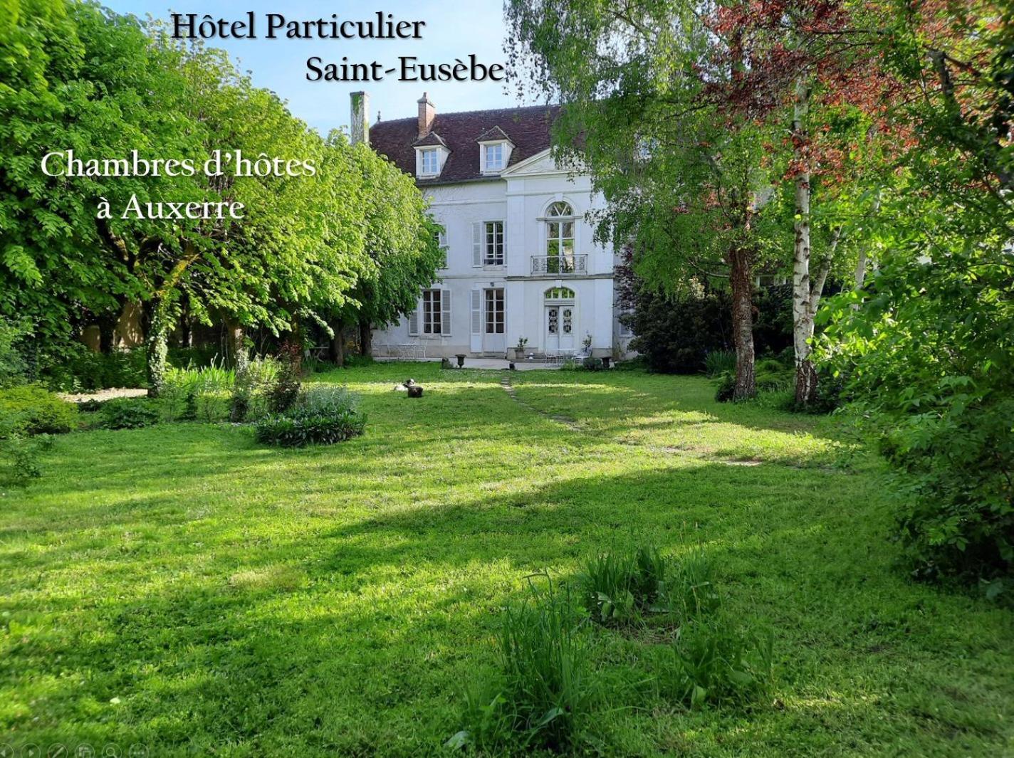 Saint-Eusebe Mansion - Hotel Particulier St-Eusebe Auxerre Bagian luar foto
